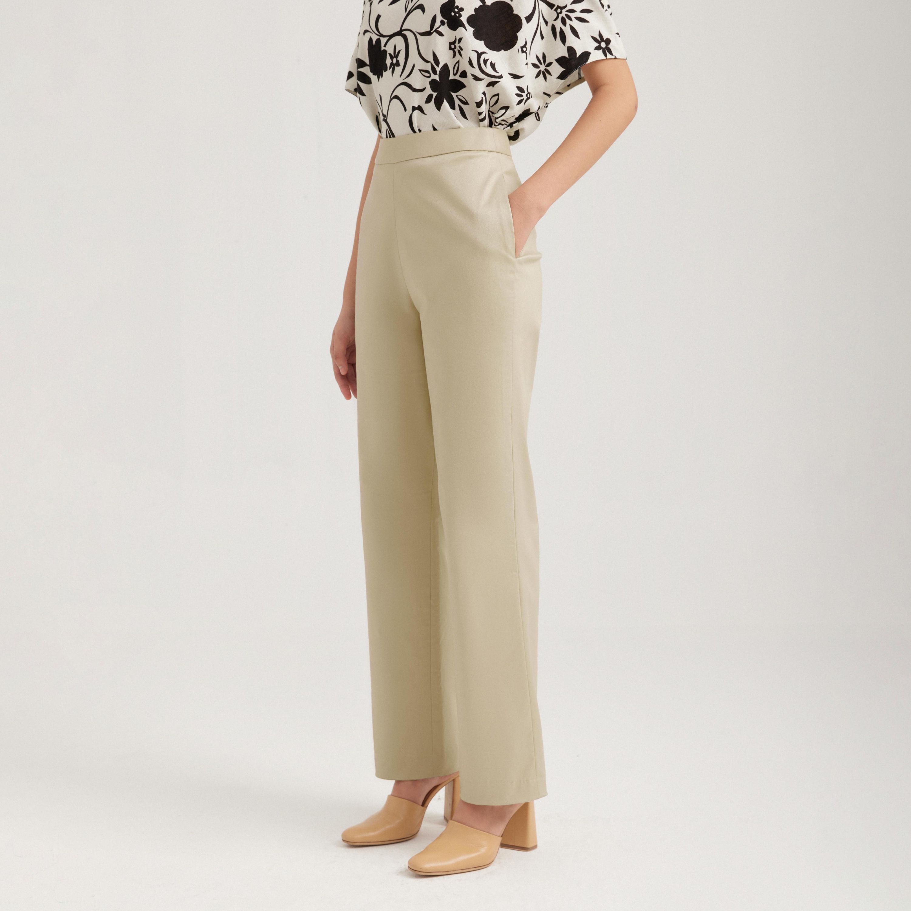 Quần khaki ống đứng Mauve Khaki pants