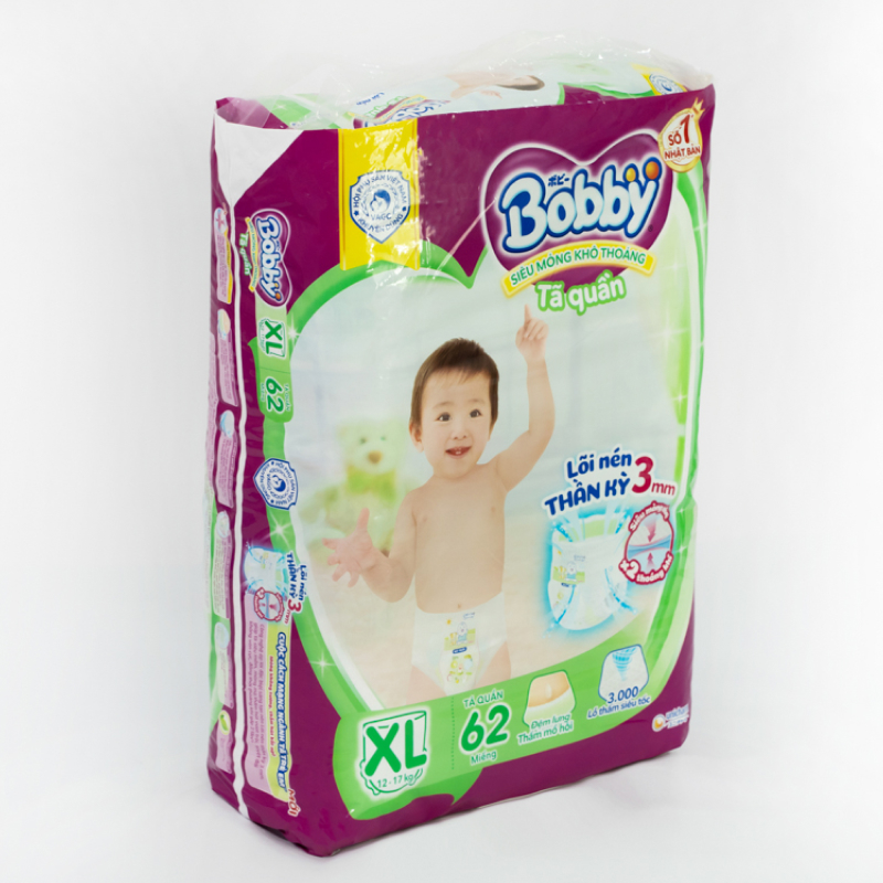 Tã Quần Bobby XL62