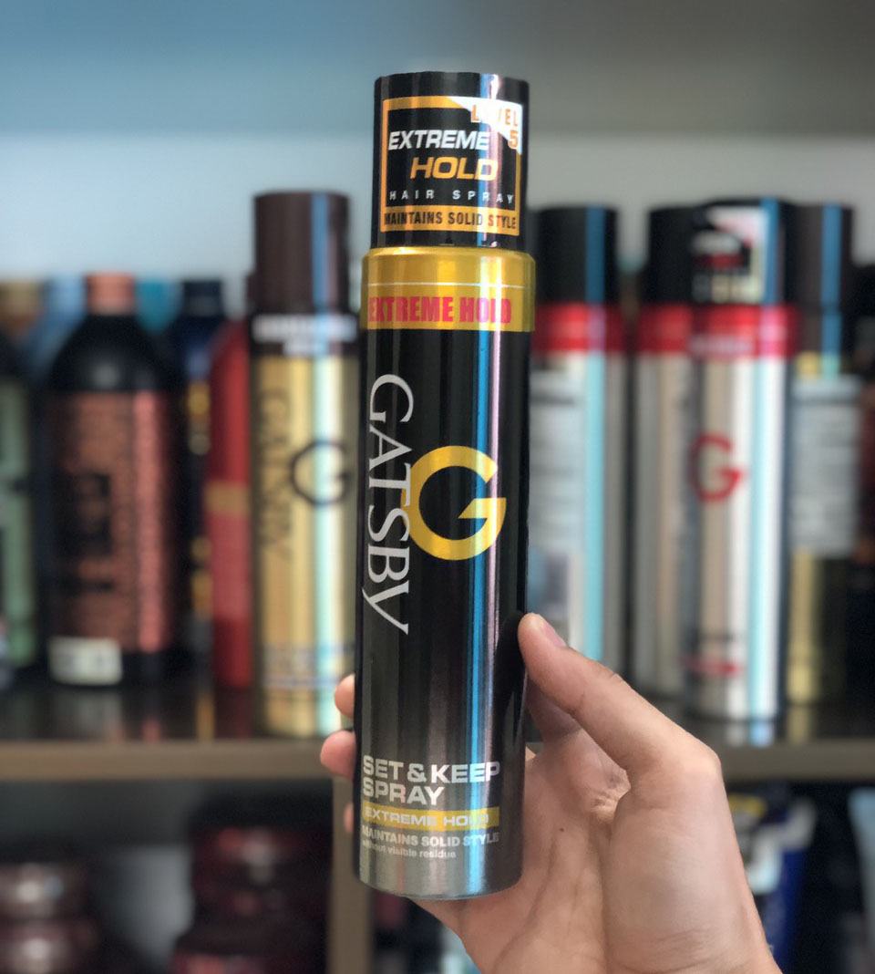 Gôm Xịt Giữ Nếp Tóc Gatsby Extreme Hold, Ultra Hard, Super Hard 250ml
