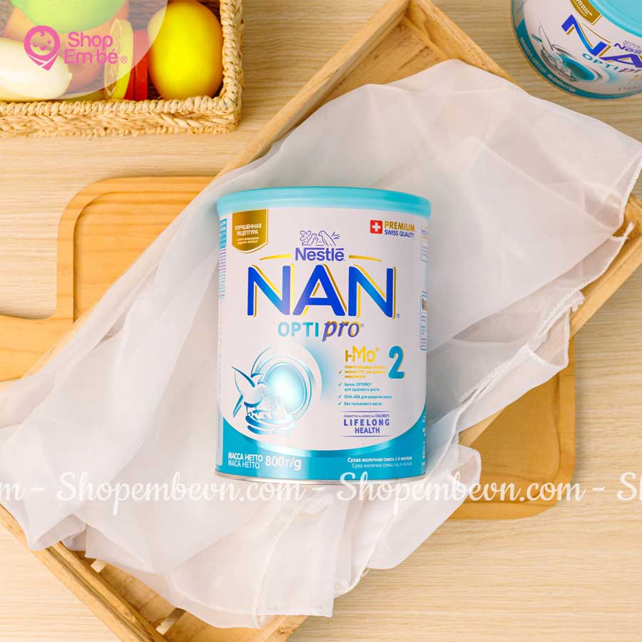 [MẪU MỚI] Sữa Bột NAN Nga Số 1,2,3,4 Hộp 800g