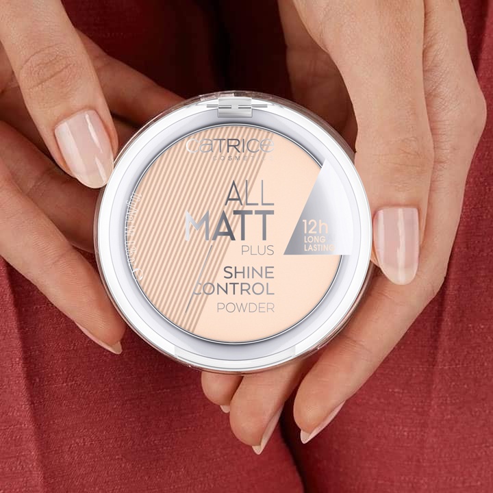 [HCM] Phấn Phủ Kiềm Dầu Catrice All Matt Plus Shine Control Powder 10g #010 Trasparent