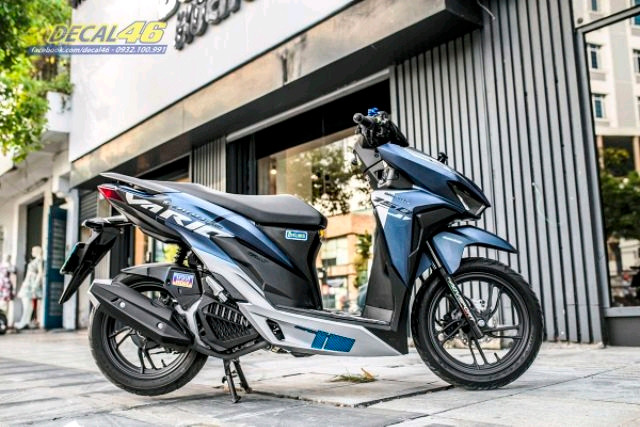 tem rời vario 125. 150 xanh đen