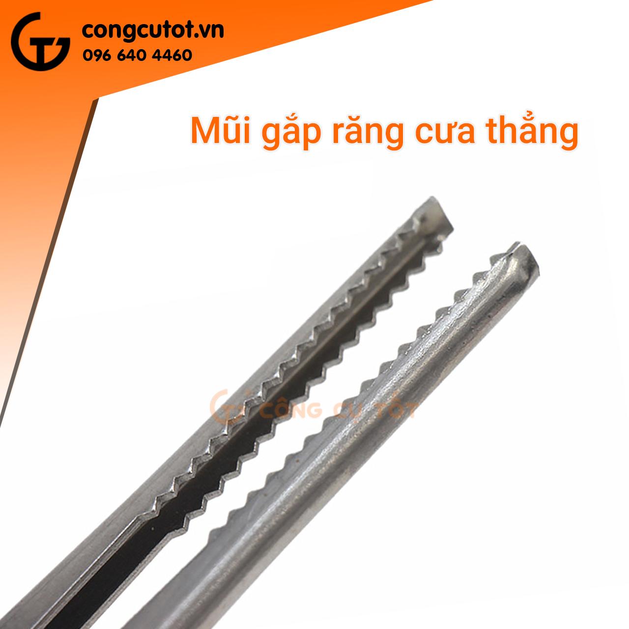 Kẹp gắp dài hình kéo mũi nhọn thẳng