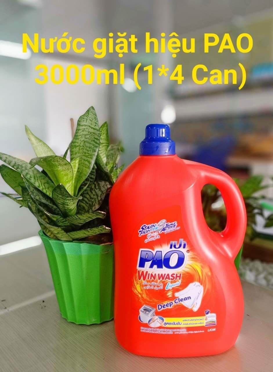 [HCM]Nước Giặt Pao 3000ML Thái Lan