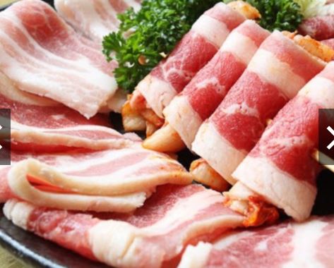 Thịt ba rọi xông khói gói 1kg