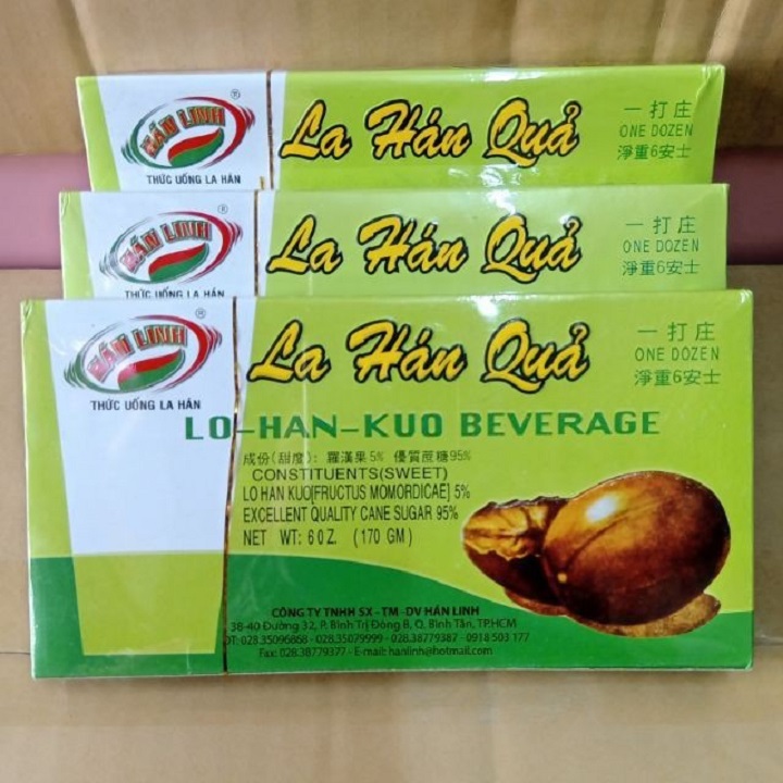 La Hán Quả Hòa Tan Hán Linh 170g