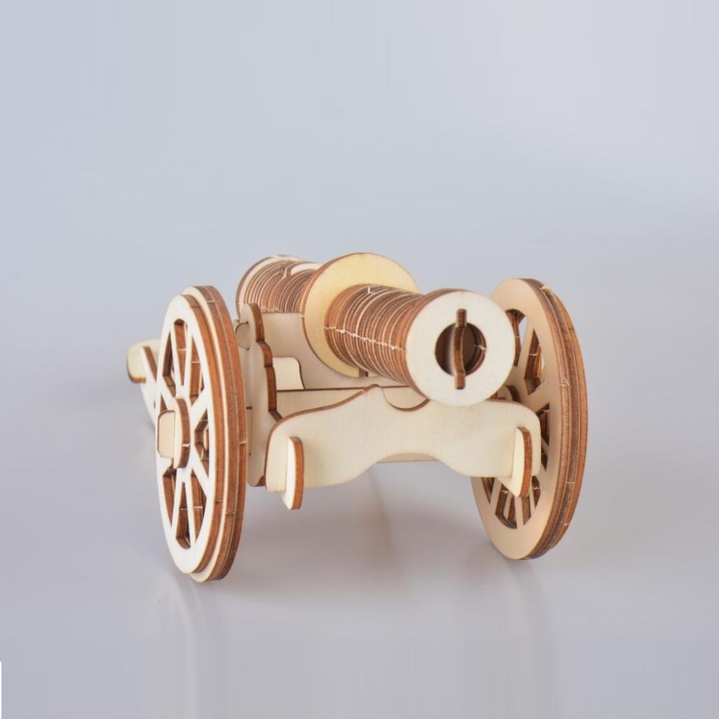 Đồ chơi lắp ráp gỗ 3D Mô hình Pháo Thần Công Laser