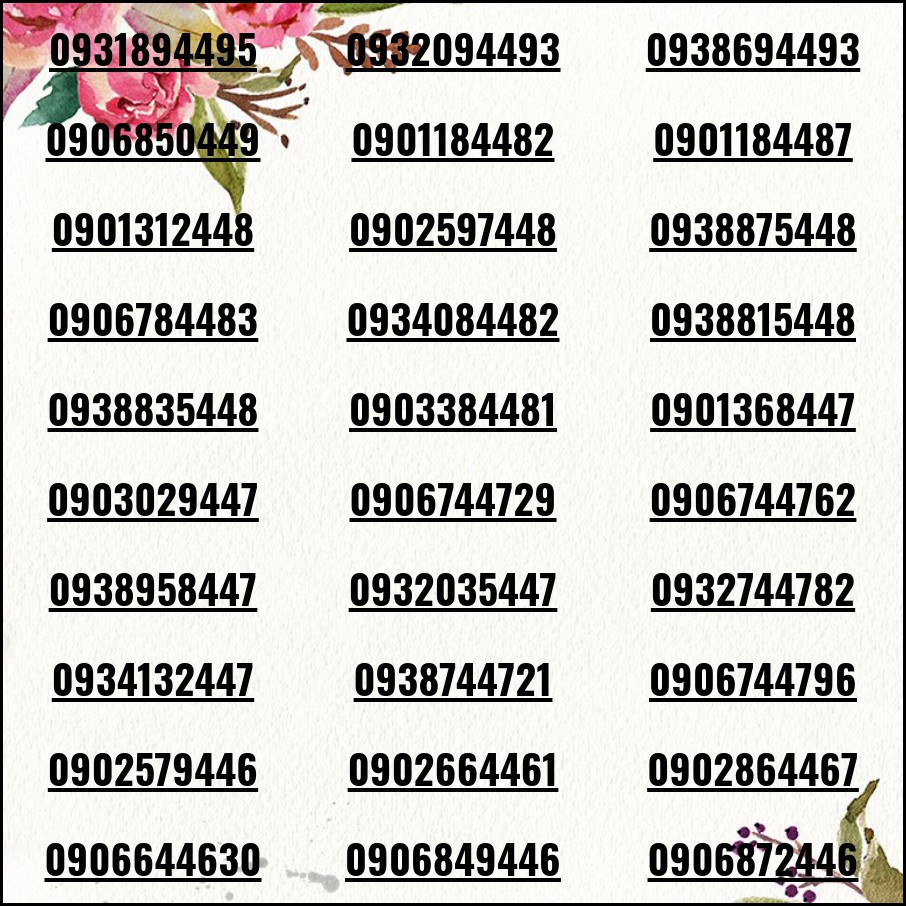 Sim MobiFone hành động đẹp