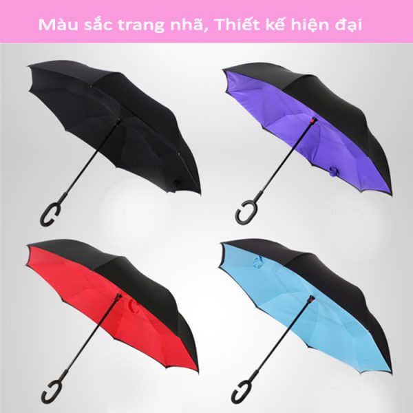 Ô Gấp Ngược Thông Minh – Lựa chọn hoàn hảo cho mùa mưa
