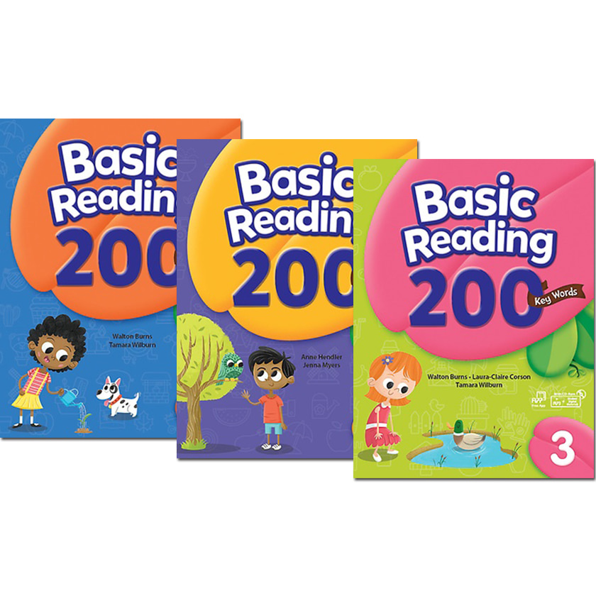 Sách Basic Reading 200, 400, 800, 1200 Key Words - Student Book with Workbook