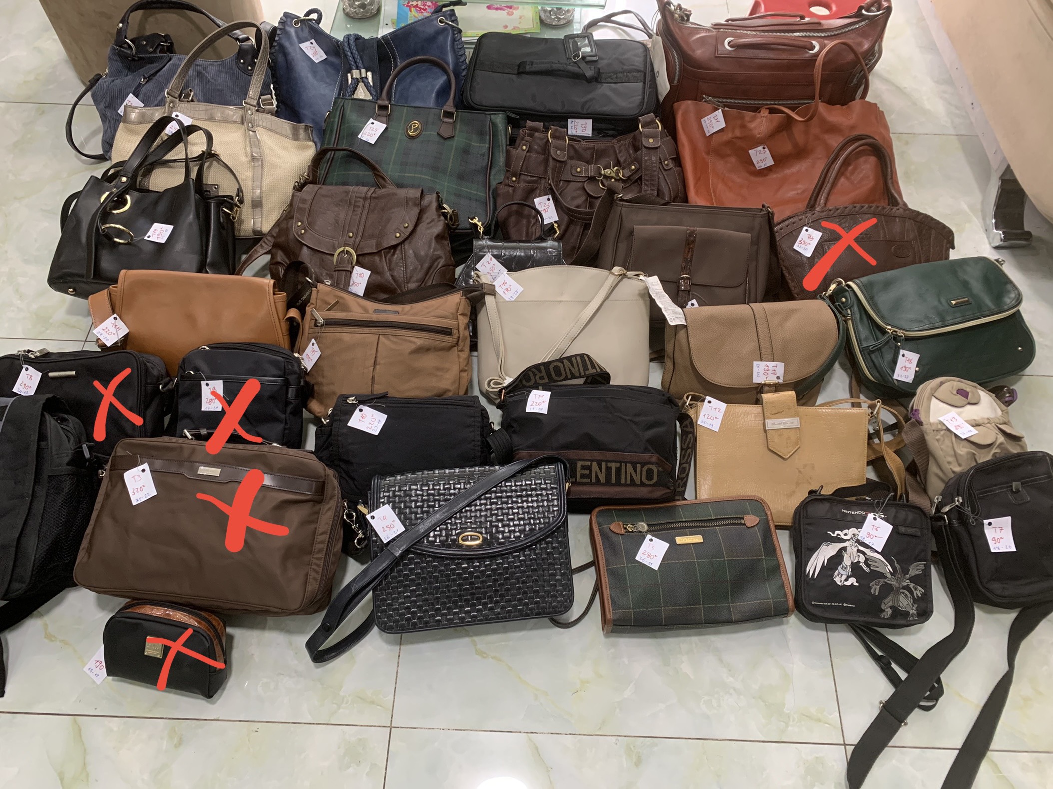 túi si Nhật, túi đeo chéo, xách tay Nữ