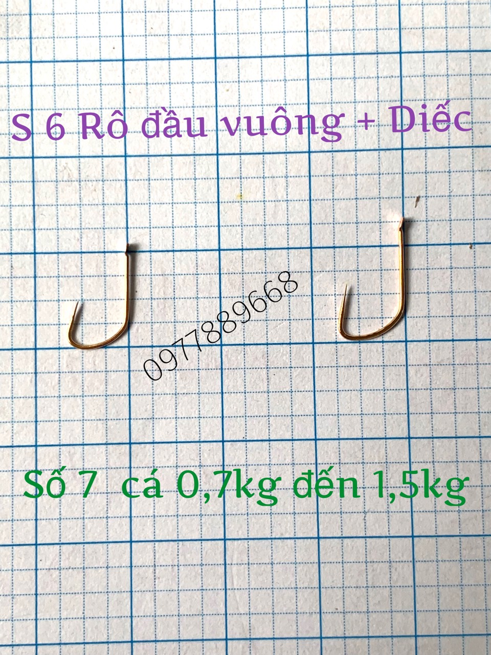 Lưỡi Câu Nanh Sói Hộp 50 Lưỡi