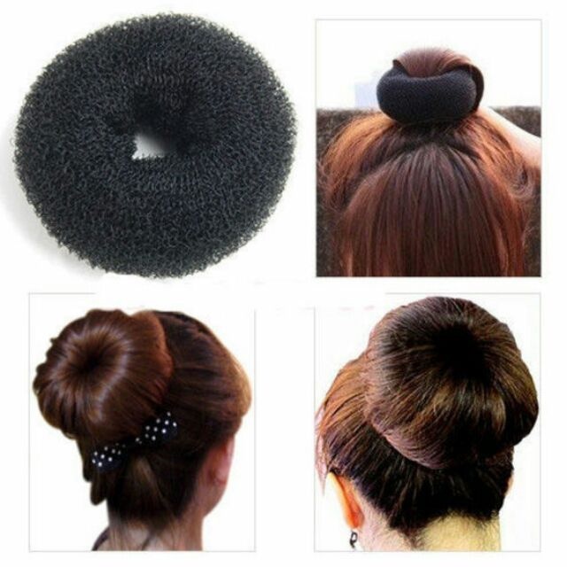 Búi Tóc Độn Tóc Donut Chất Liệu Mút