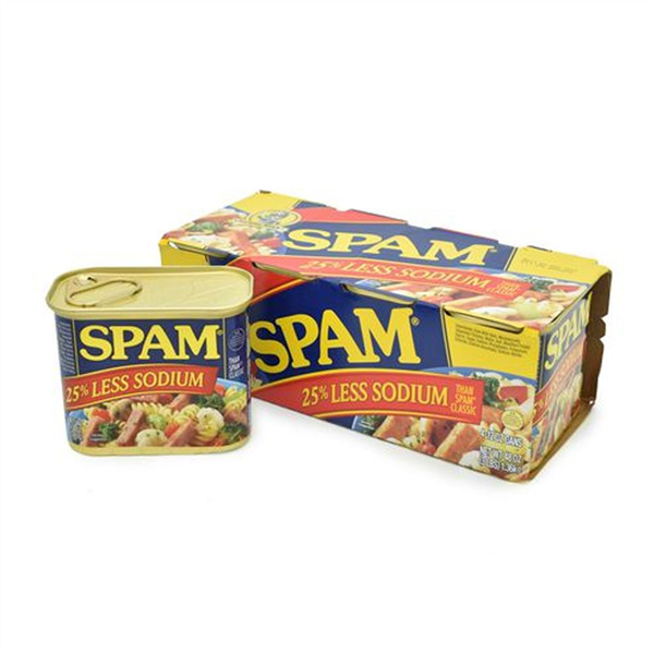 [Date 2026] Thịt Hộp Hormel Spam 25% Less Sodium (340g x 8 Hộp) Mỹ