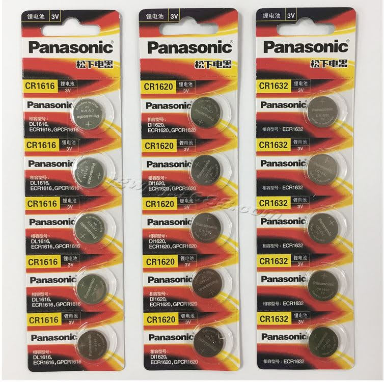 Pin CR2032 Panasonic - combo 5 Viên Made in Indonesia