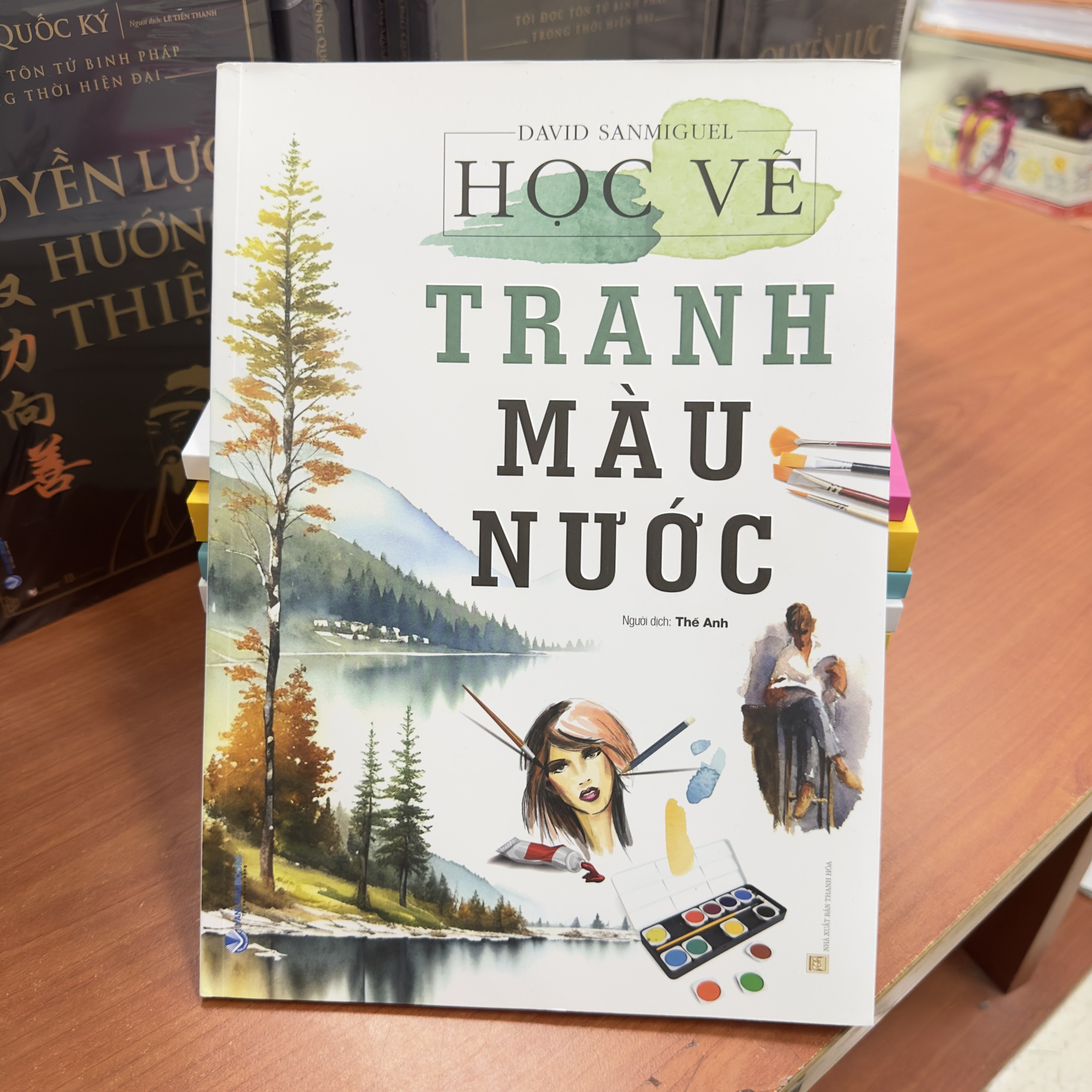 Sách - Học Vẽ Tranh Màu Nước (Tái Bản 2023)-Vanlangbooks