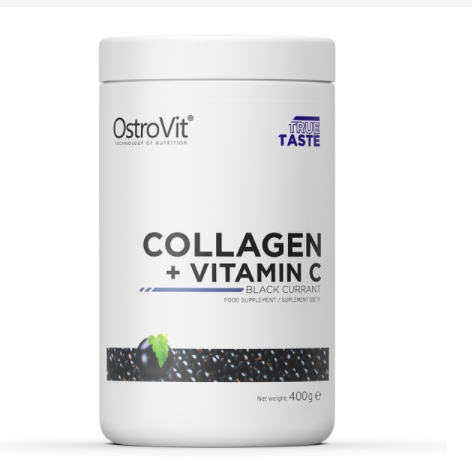 Ostrovit Hydrolyzed Collagen + Vitamin C - 400g Dạng Bột