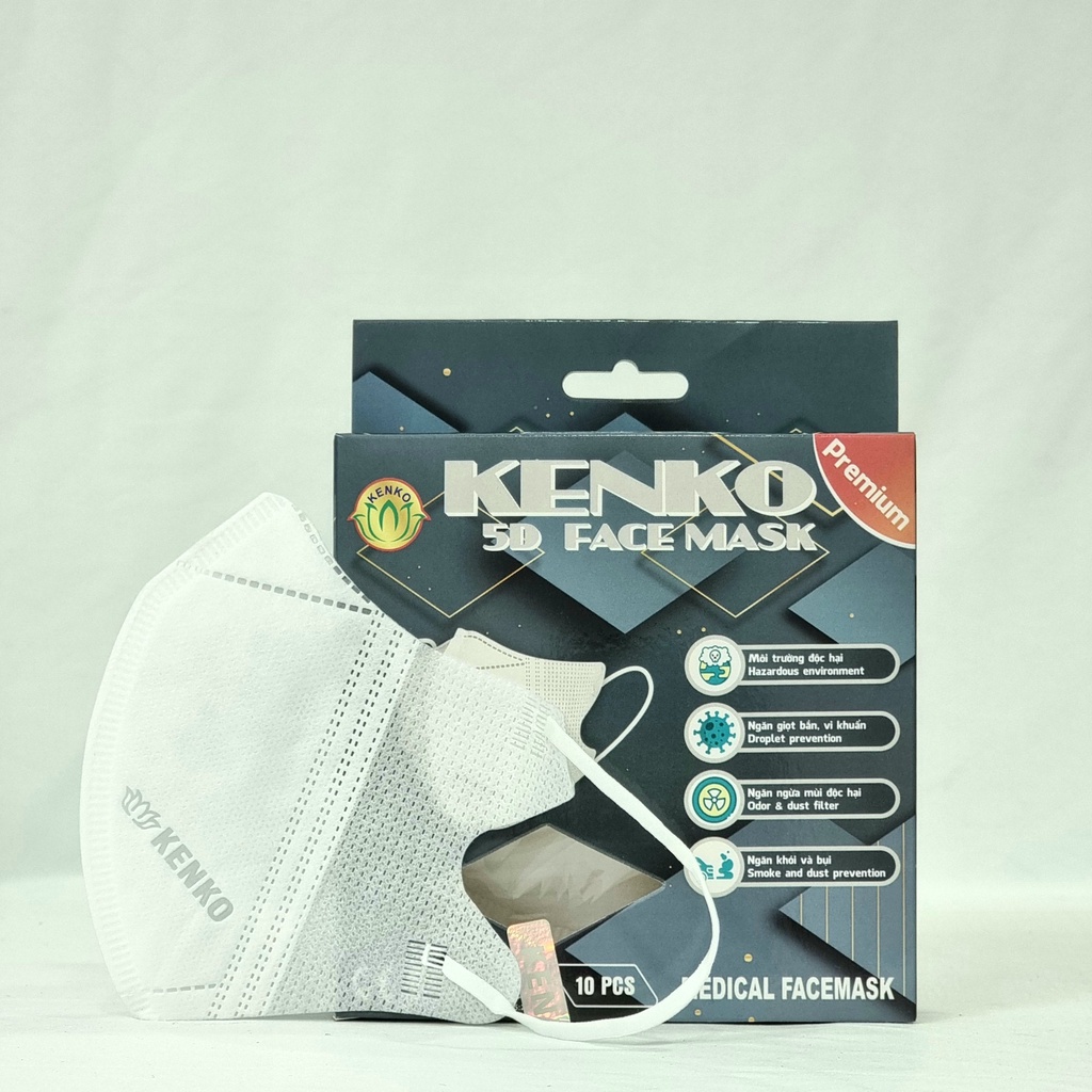 (HCM)KHẨU TRANG 5D KENKO, KHẨU TRANG 5D KENKO