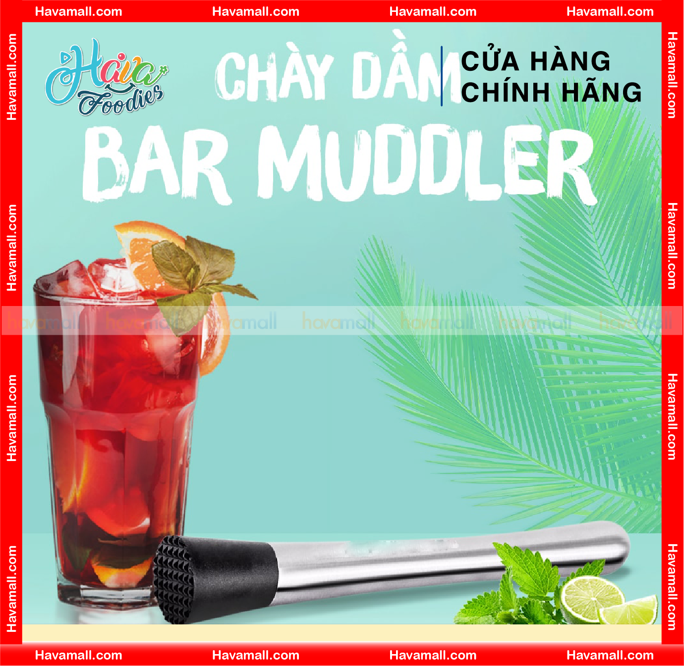 [HOÀN TIỀN MAX 10%] Chày Dầm Pha Chế Cocktail– Bar muddle