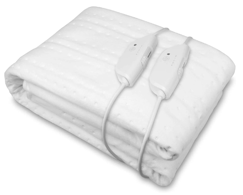 Medisana HU674 heated underblanket, 150 x 80 cm, automatic switch-off, overheating protection, 4 temperature levels, washable, mattress heating suitable for all common mattresses