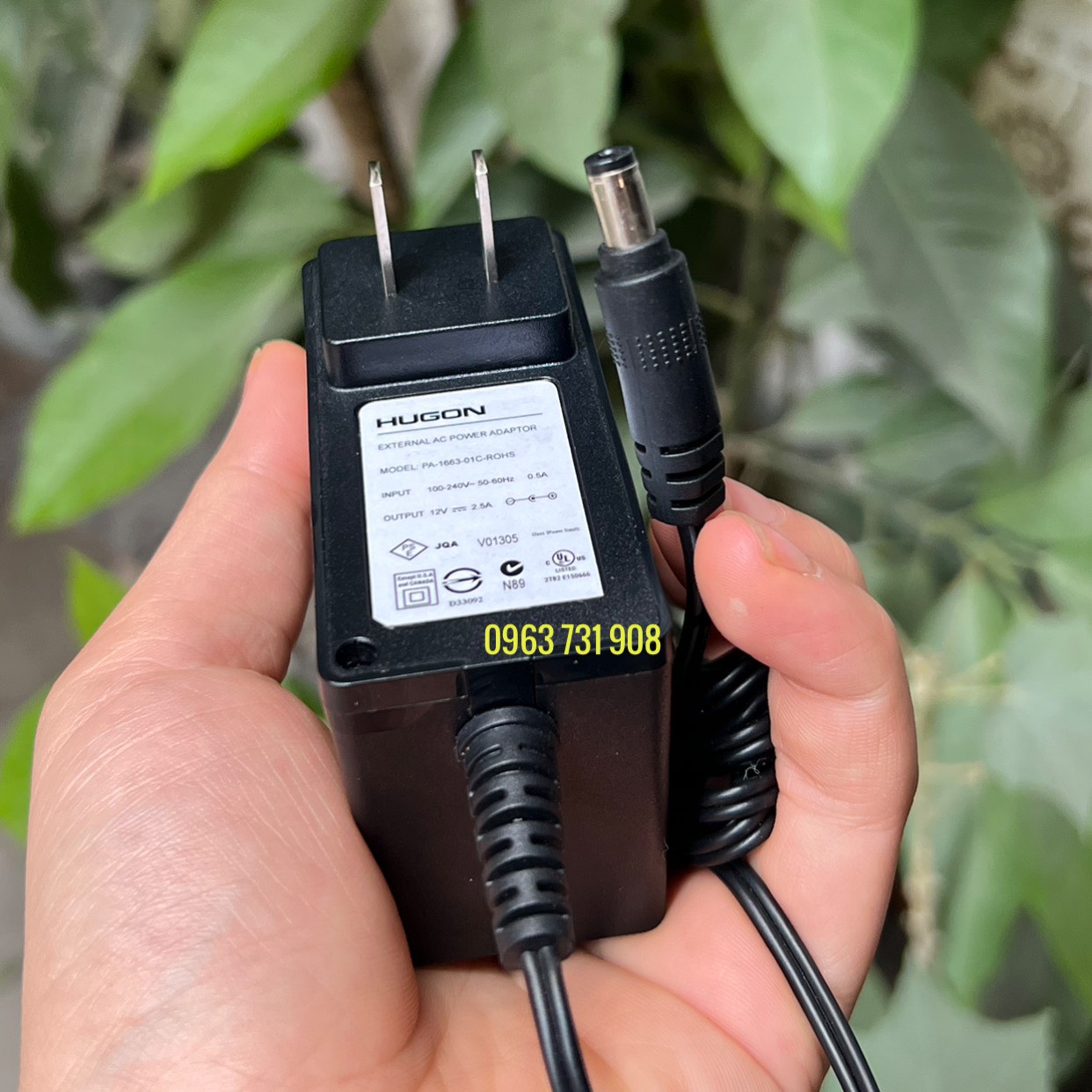 Dây nguồn màn hình HUGON bảo hành 12 tháng