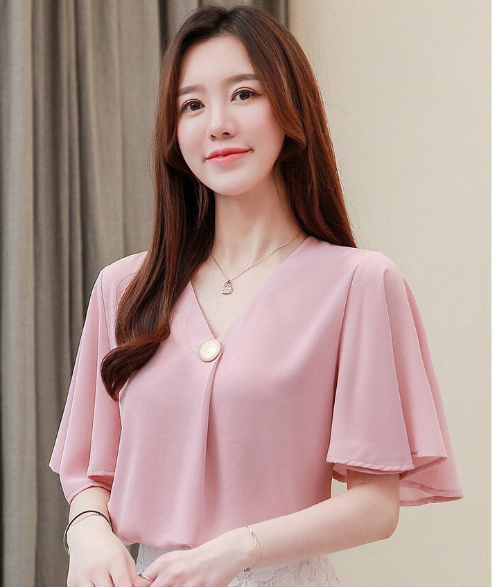 [HCM]ÁO KIỂU CINDY TAY LOE