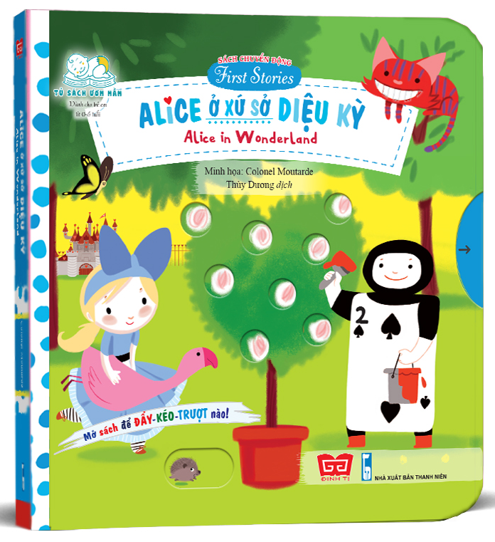 Fahasa - Sách Chuyển Động - First Stories - Alice In Wonderland - Alice Ở Xứ Sở Diệu Kỳ