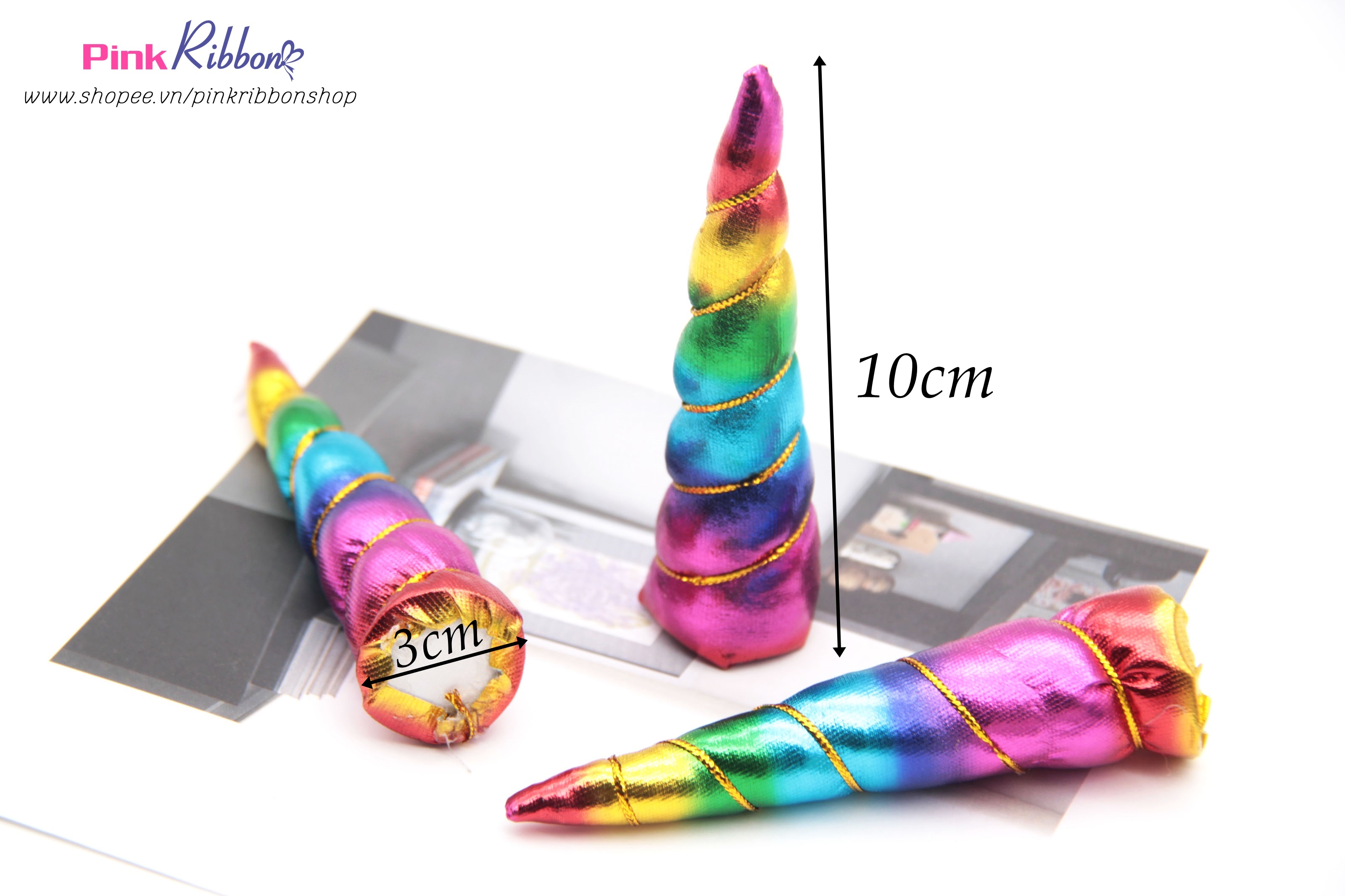 [Phụ kiện thời trang] Sừng Unicorn trang trí bờm tóc
