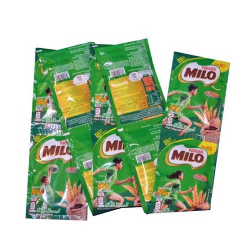 Dây 10 gói thức uống lúa mạch milo sữa 3in1 - tạp hóa bát muội