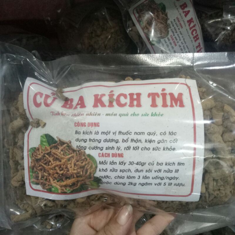 CỦ BA KÍCH TÍM (đã rút lõi)(500gr)