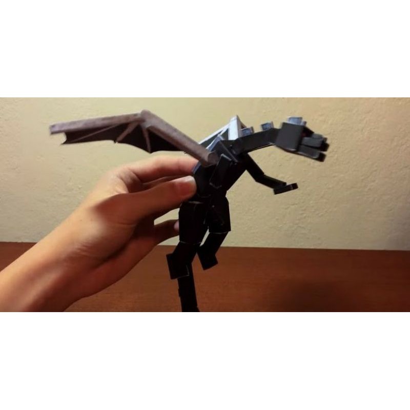 Mô hình giấy game (Minecraft) Ender Dragon