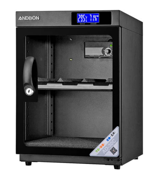 tủ chống ẩm andbon ad-30c ( 30 lít) - công nghệ japan + tặng da lau len (da thật) 4