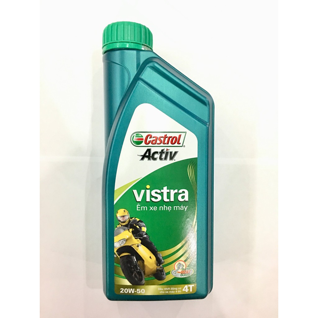 [HCM]Nhớt Castrol Activ Vistra 4T 20w50