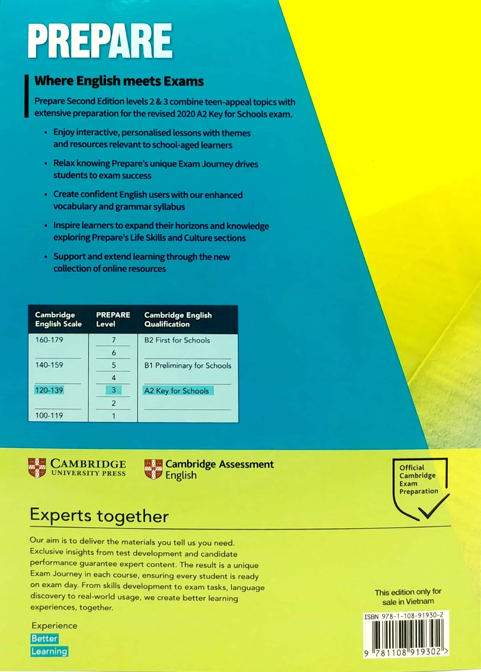 Sách Ngoại Văn - Fahasa - Prepare A2 Level 3 Workbook With Audio Download