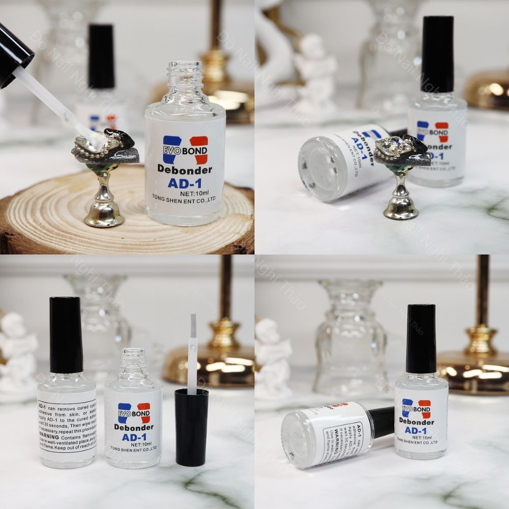 Nước sáng đá tháo móng giả 10ml