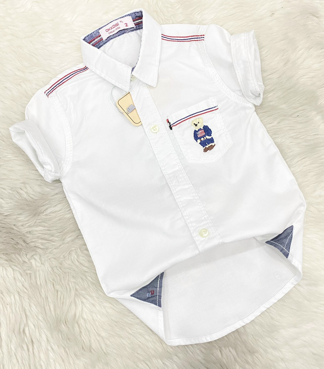 Thời trang bé trai áo sơ mi bé trai 1 tuổi - 6 tuổi nặng từ 8kg- 23kg chất kate cotton mềm mịn co giãn nhẹ bé mặc rất thoải mái