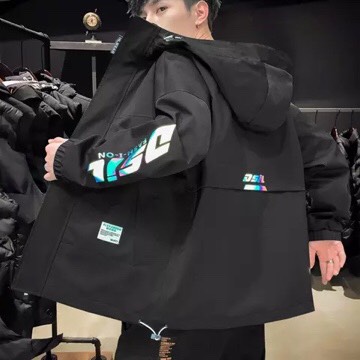 Áo khoác dù - chất liệu dù 2 lớp - thiết kế in 3d phản quang fashion
