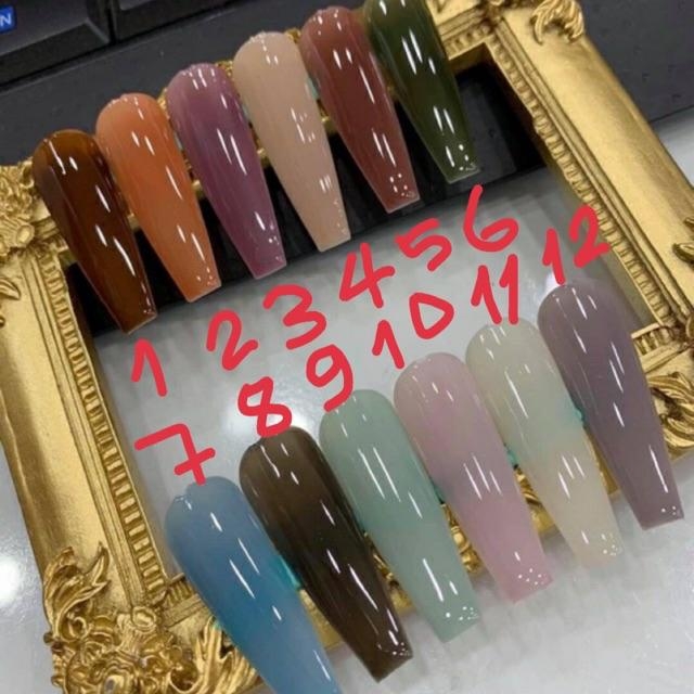 Sơn thạch Bobo bảng 12 màu - sinailmi