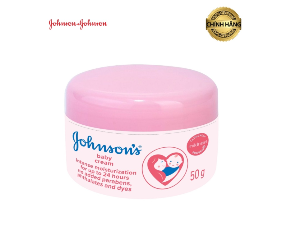 Kem Dưỡng da Johnson Baby 50g