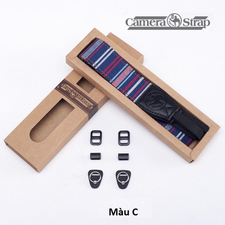 [HCM]Dây máy ảnh camerastrap thổ cẩm cao cấp