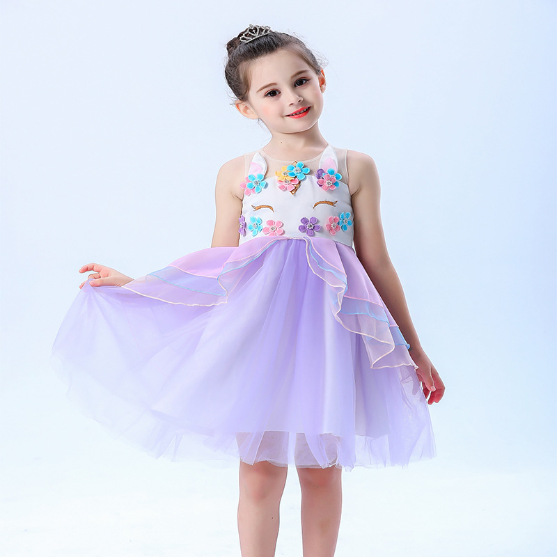 Đầm pony bé gái cho bé 2 - 7 tuổi