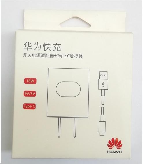 Bộ Củ  Sạc Nhanh HUAWEI+Cáp USB TYPE C