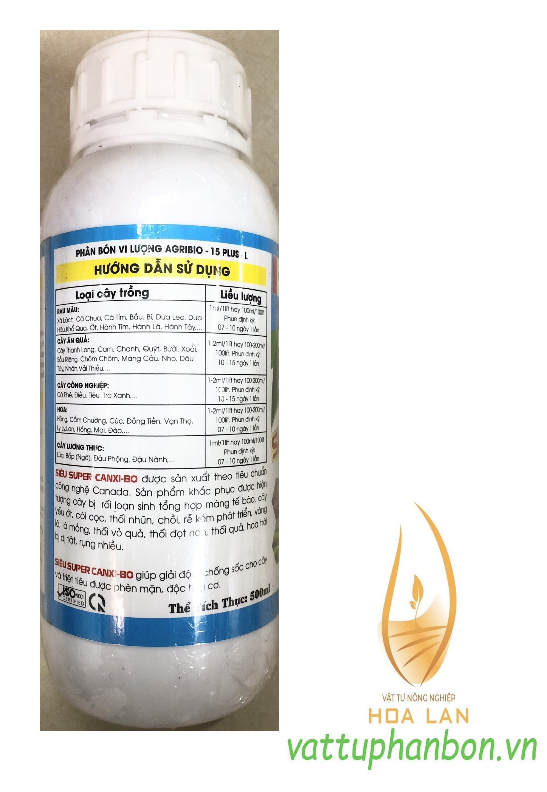 Phân Bón Siêu Canxi Bo TD Super Canxi Bo - #573A# 500ml