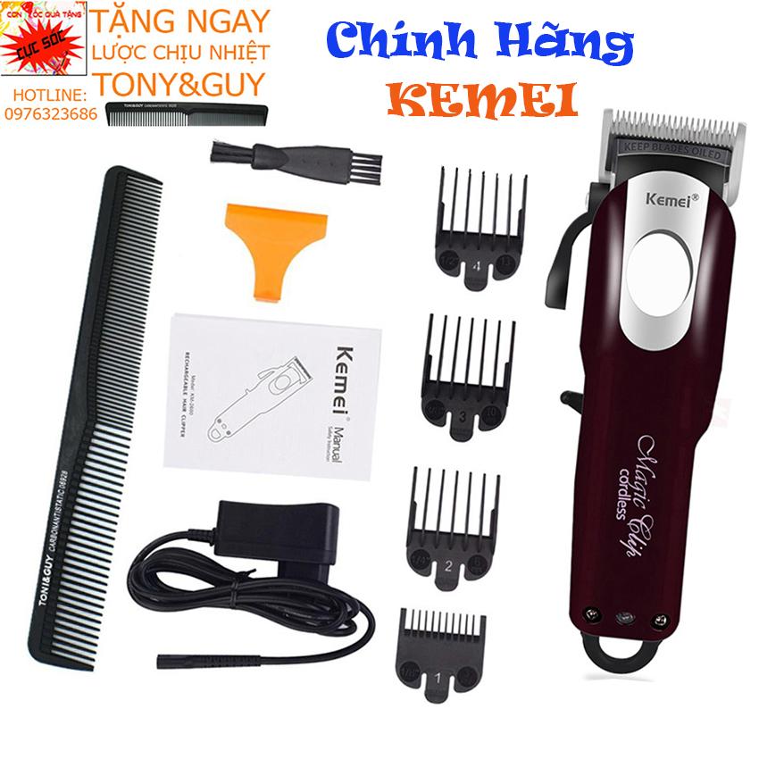 Tông đơ cắt tóc kemei km-2600 hàng chuẩn máy cực êm khỏe.