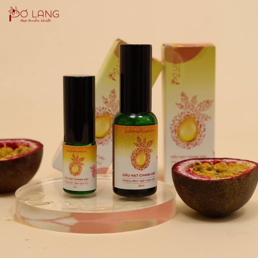 Dầu hạt chanh dây Pơ Lang 10ml Pơ Lang (100% Thiên nhiên - Ép lạnh nguyên chất từ hạt chanh dây)