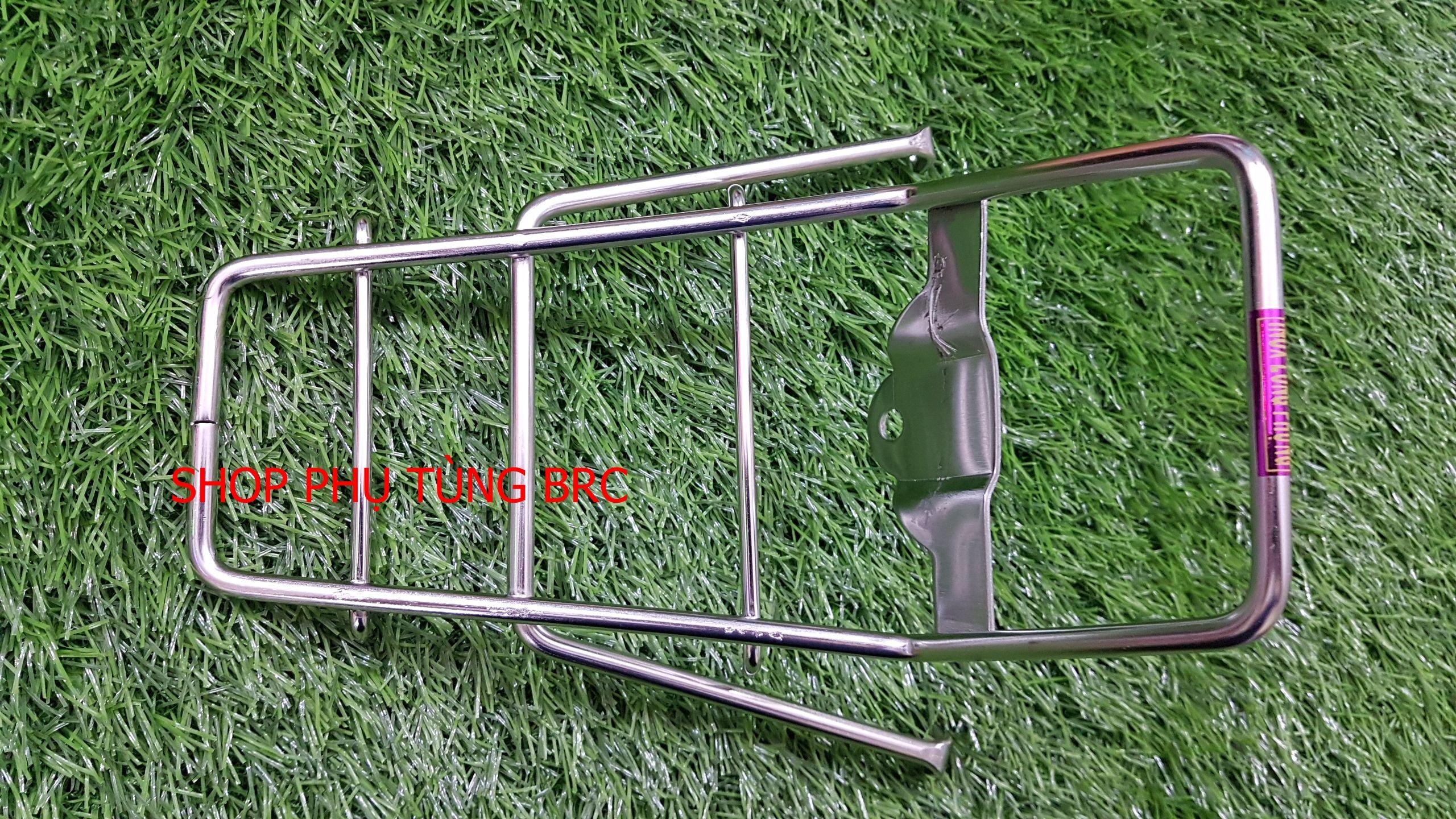 Baga mủi INOX  xe CUB đời mới.