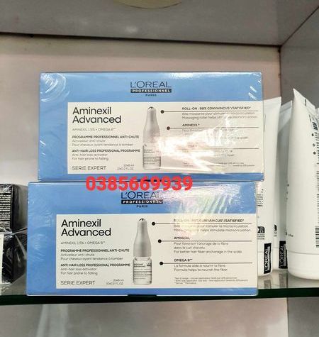 LOREAL AMINEXIL ADVANCED Essence REDUCES LOSS FOR Thin Hair 10 - BOX