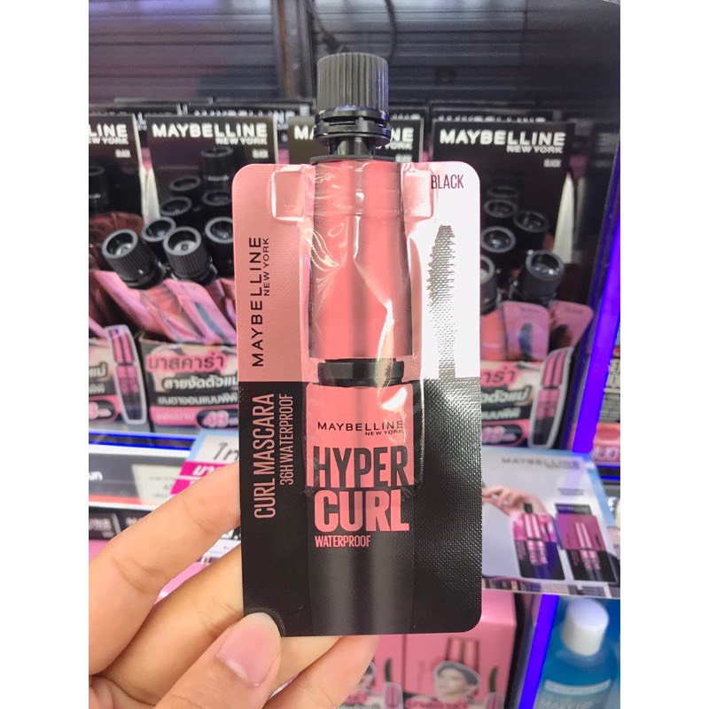 Mascara làm dài mi và cong mi maybelline new york dạng túi 9.2ml