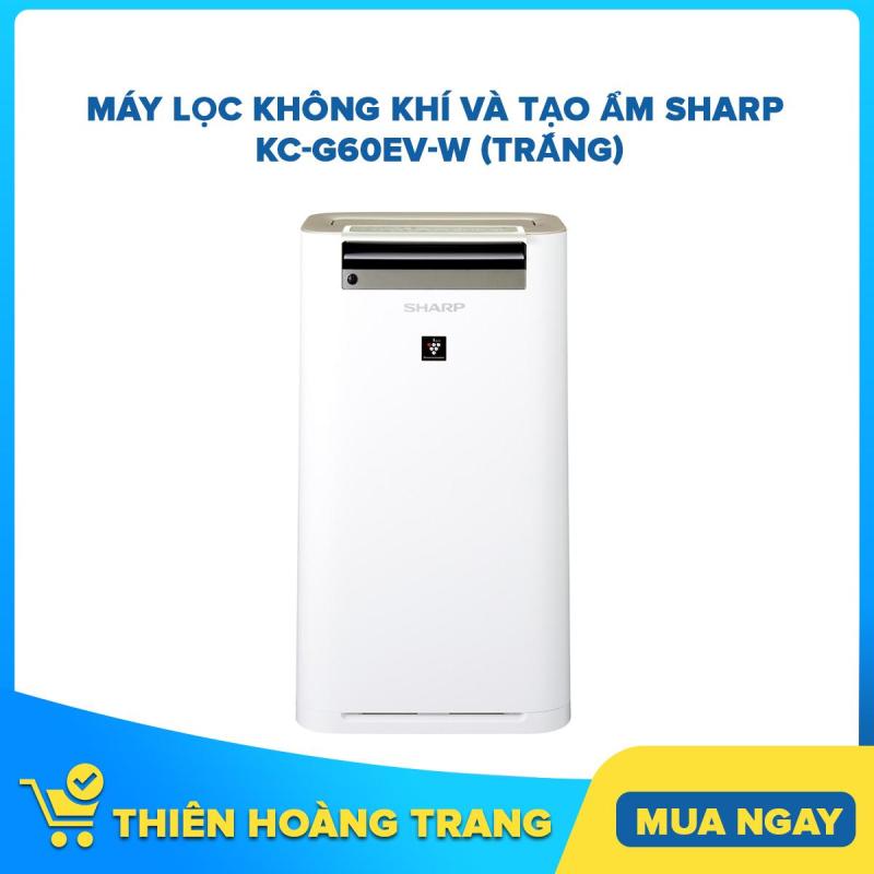 Bảng giá Máy lọc không khí và tạo ẩm Sharp KC-G60EV-W (Trắng)