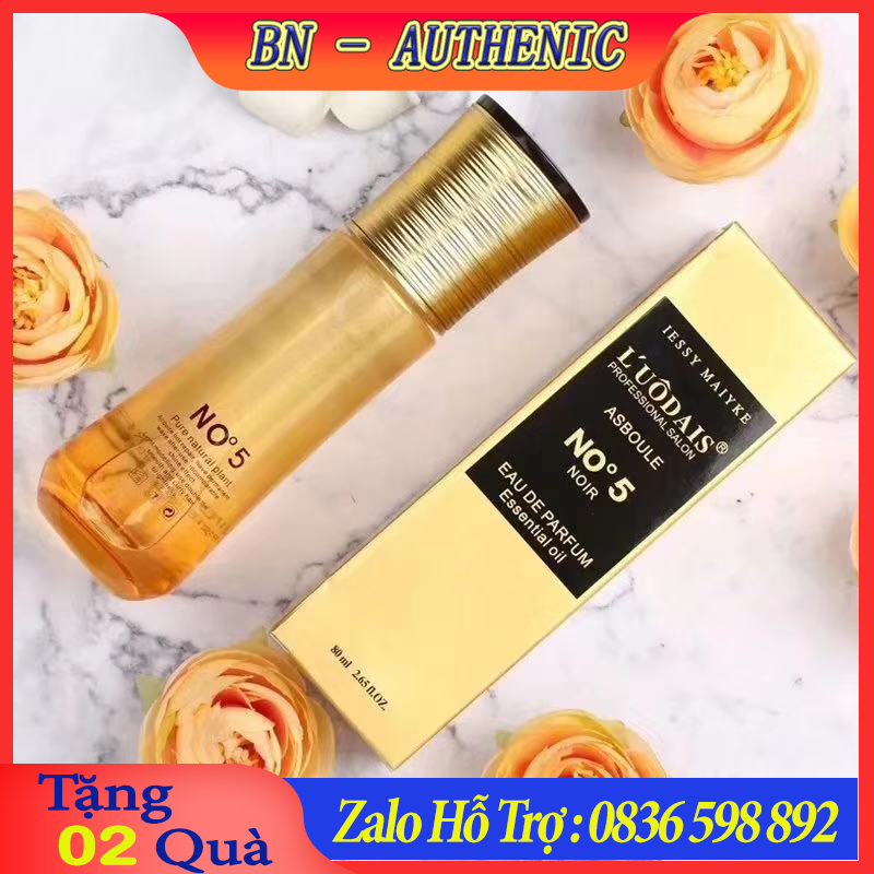 Tinh dầu dưỡng tóc l'uôdais n5 hương nước hoa